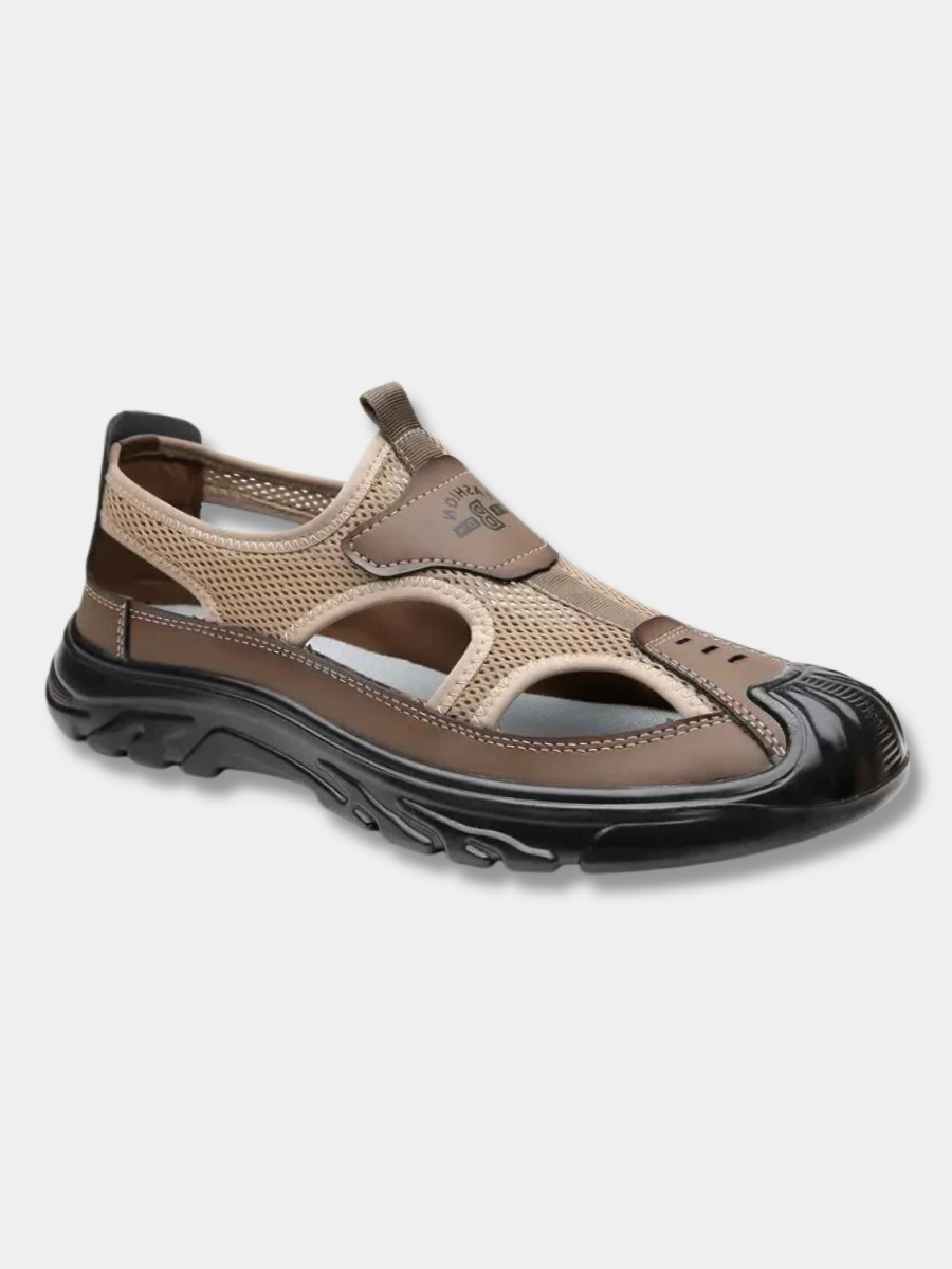 Sandales de confort à semelle souple pour homme — Maison Valérie