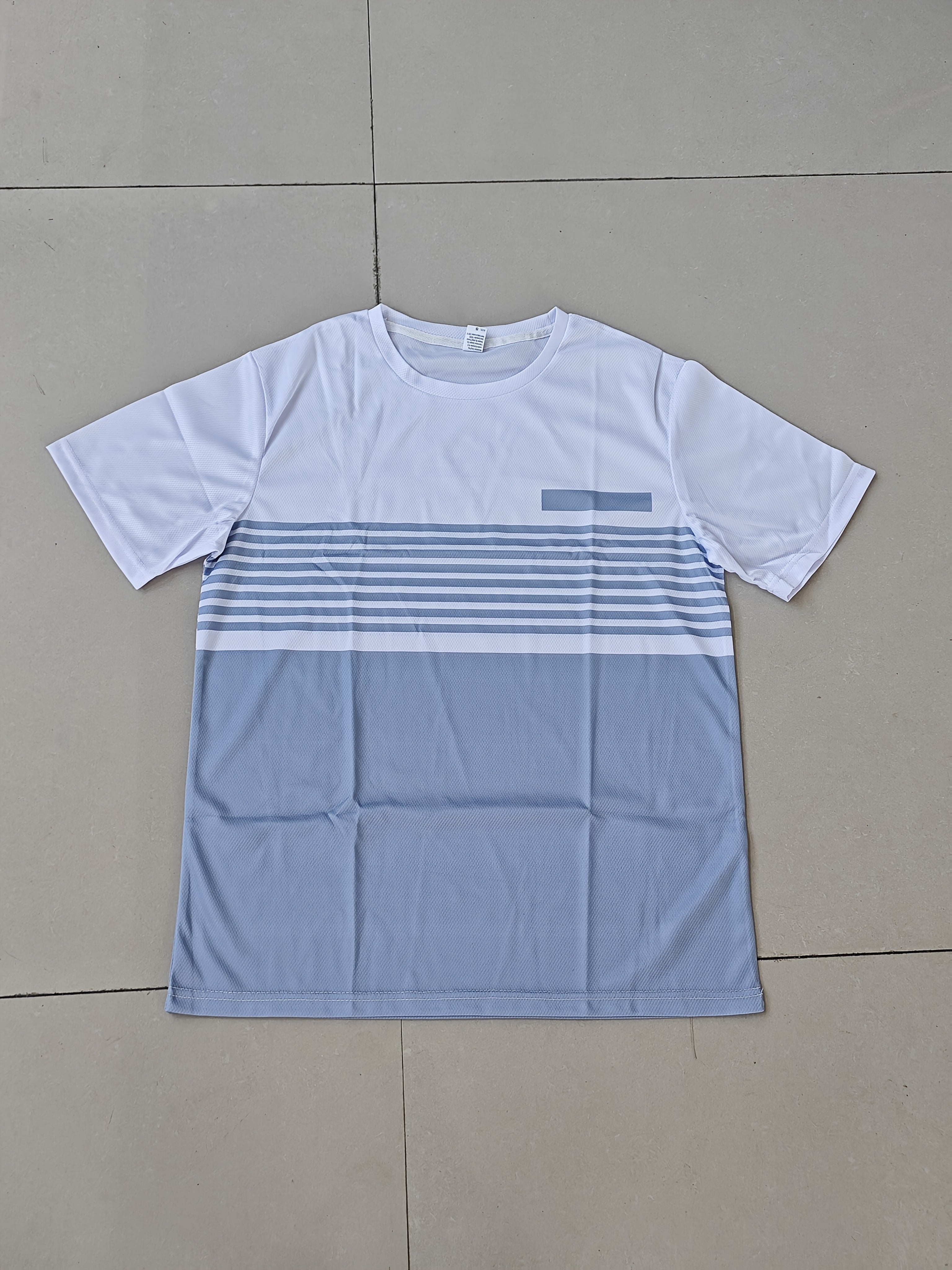 MAISON VALÉRIE | Chemise à rayures asymétrique pour hommes