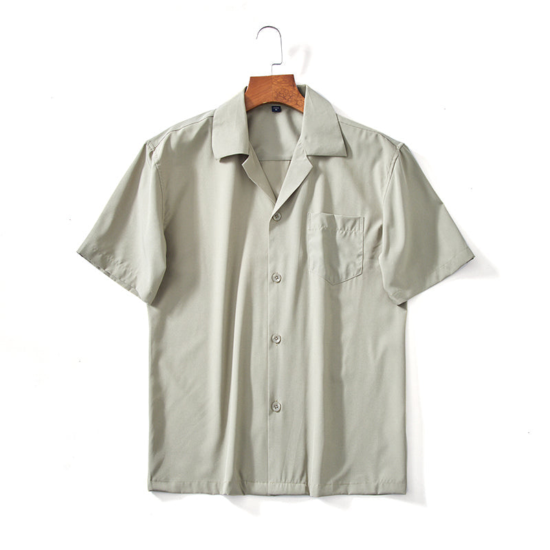 MAISON VALÉRIE | Chemise col cubain pour hommes