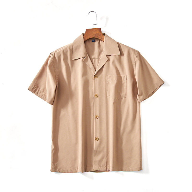 MAISON VALÉRIE | Chemise col cubain pour hommes