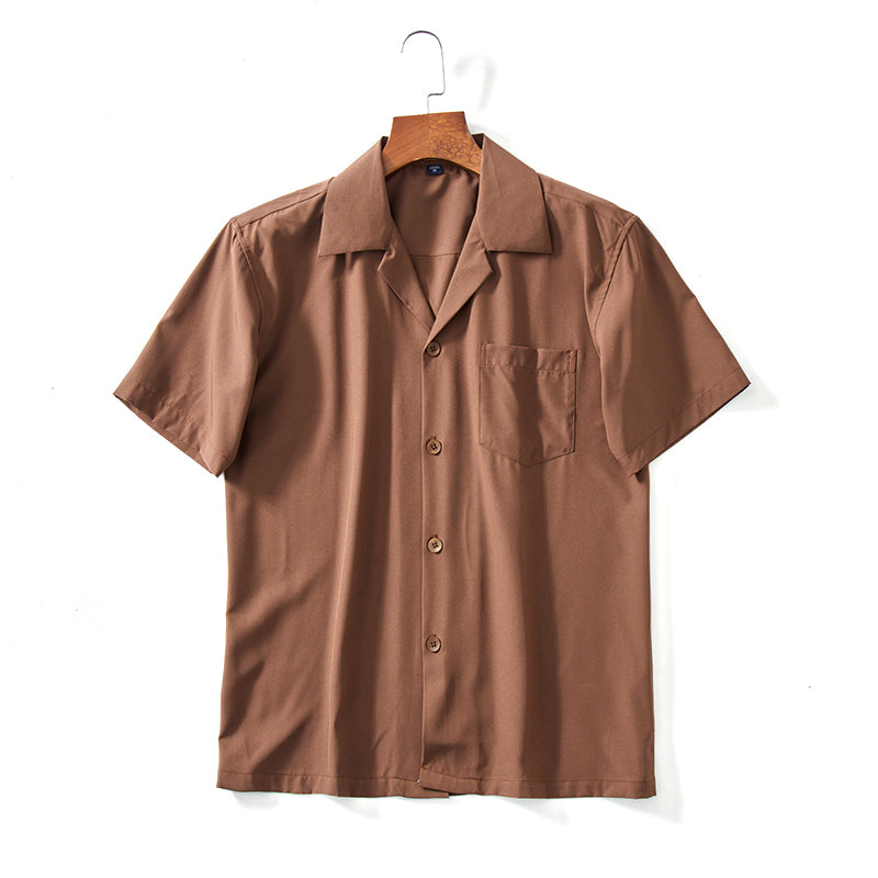 MAISON VALÉRIE | Chemise col cubain pour hommes