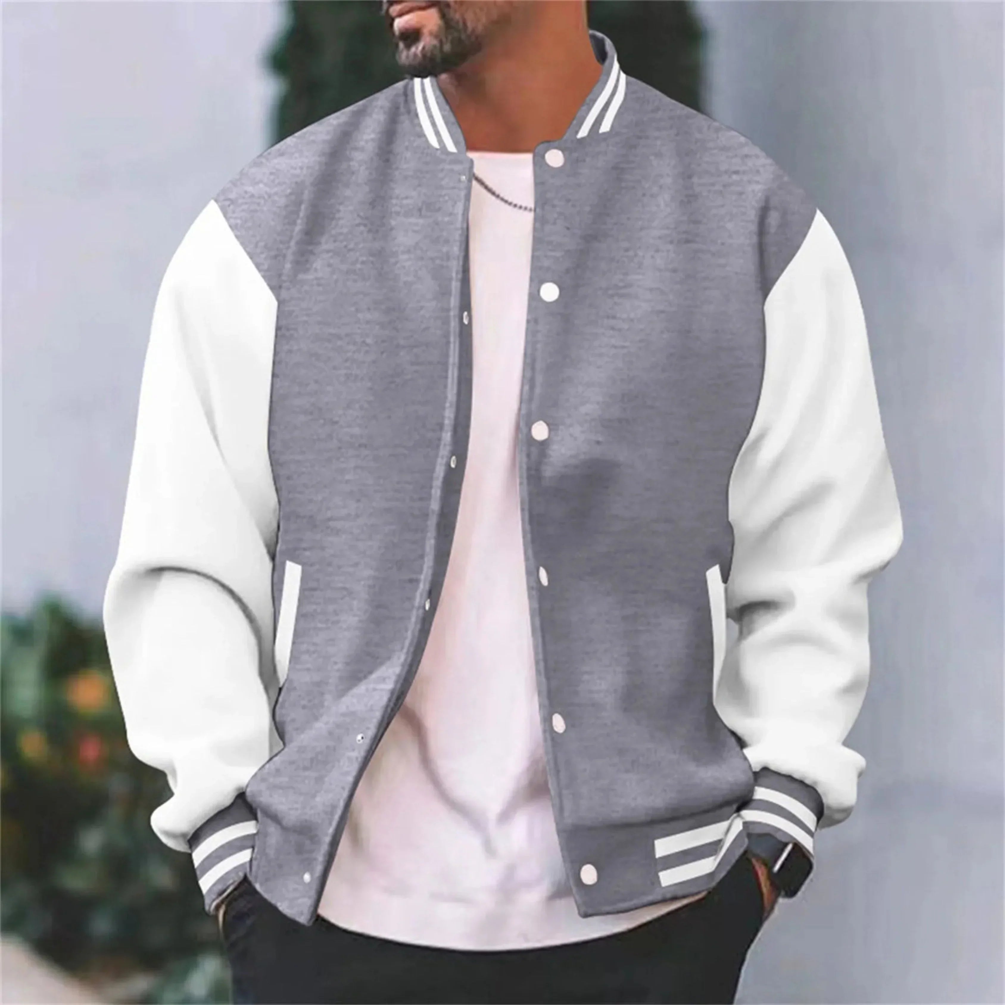MAISON VALÉRIE | Veste bomber varsity pour hommes