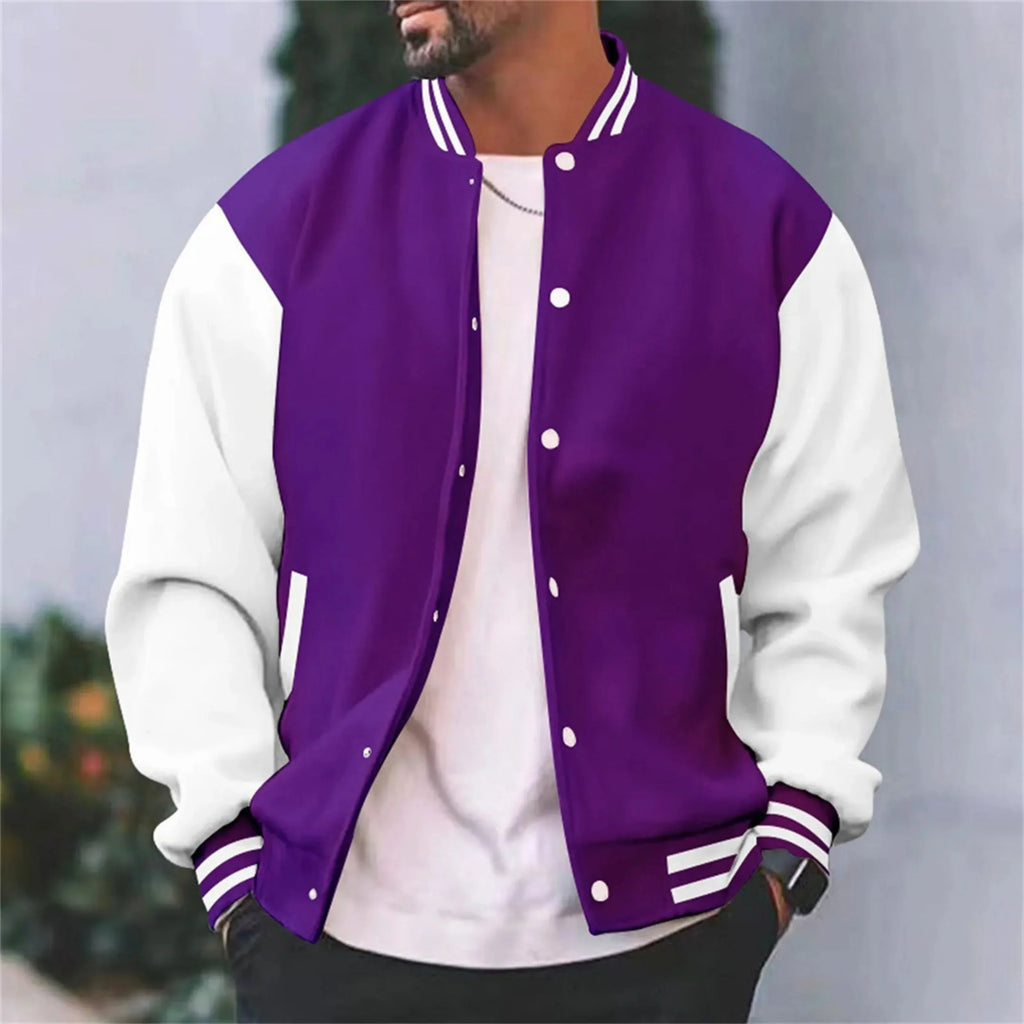 MAISON VALÉRIE | Veste bomber varsity pour hommes