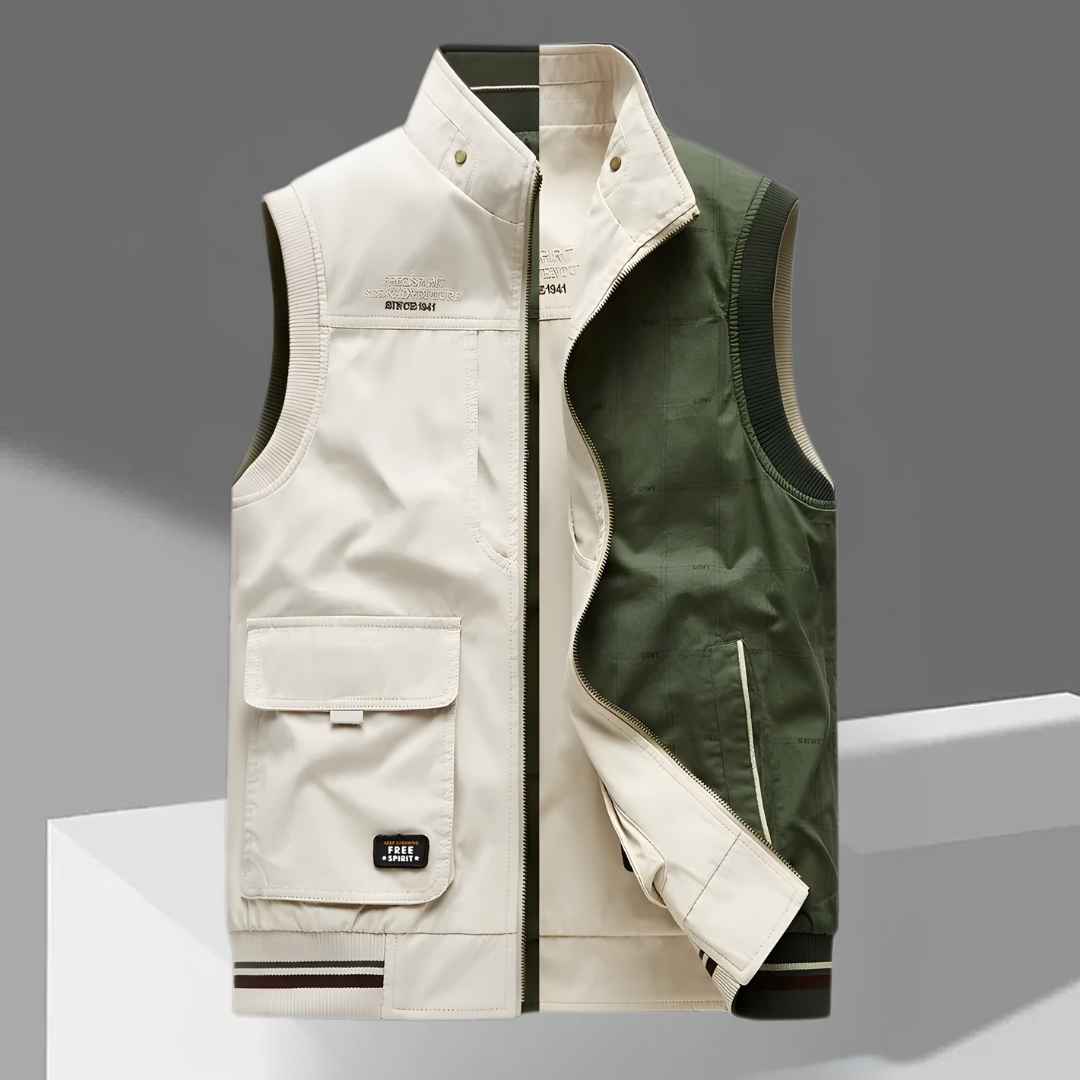 MAISON VALÉRIE | Gilet utilitaire pour homme