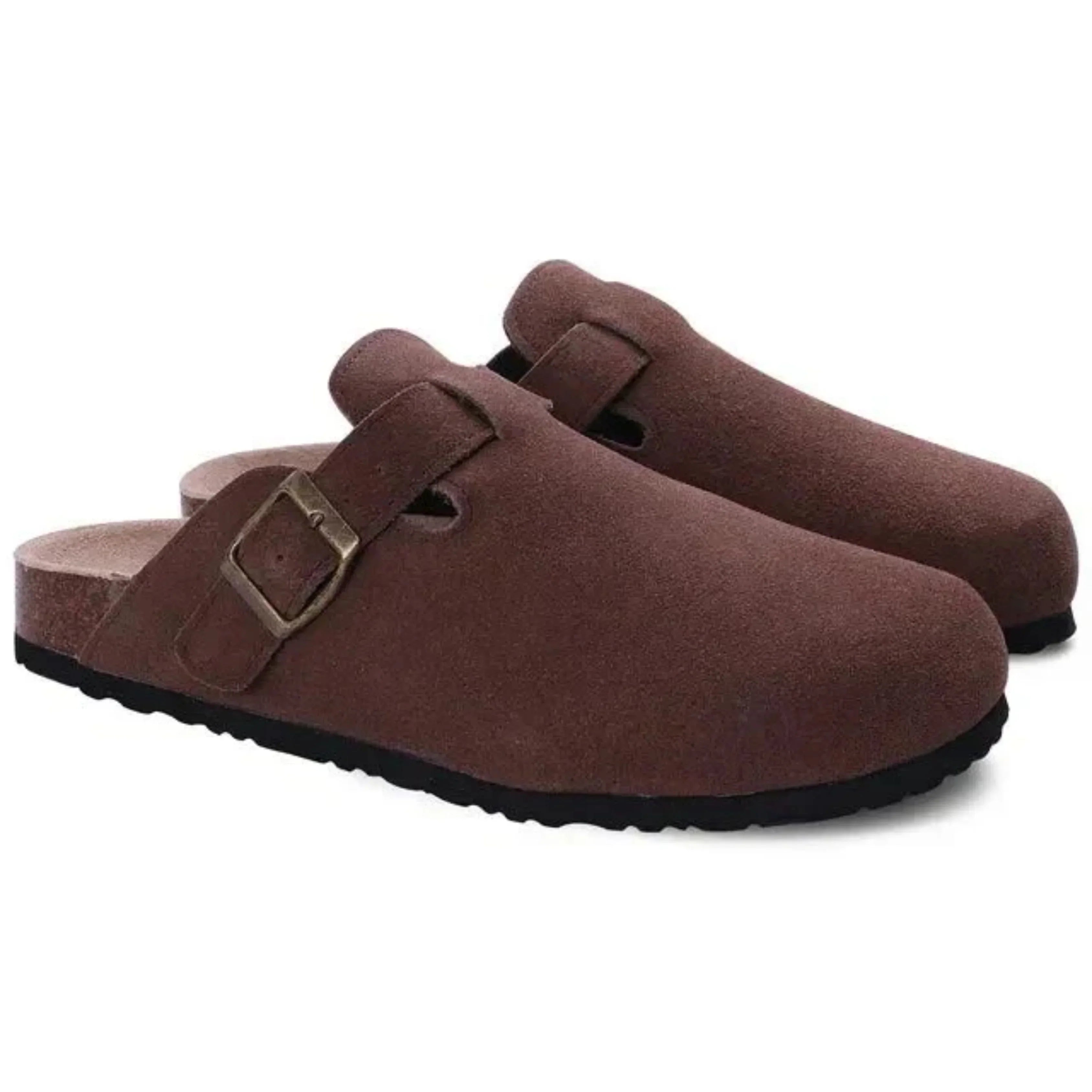 MAISON VALÉRIE | Sabots mule minimalistes à boucle pour hommes