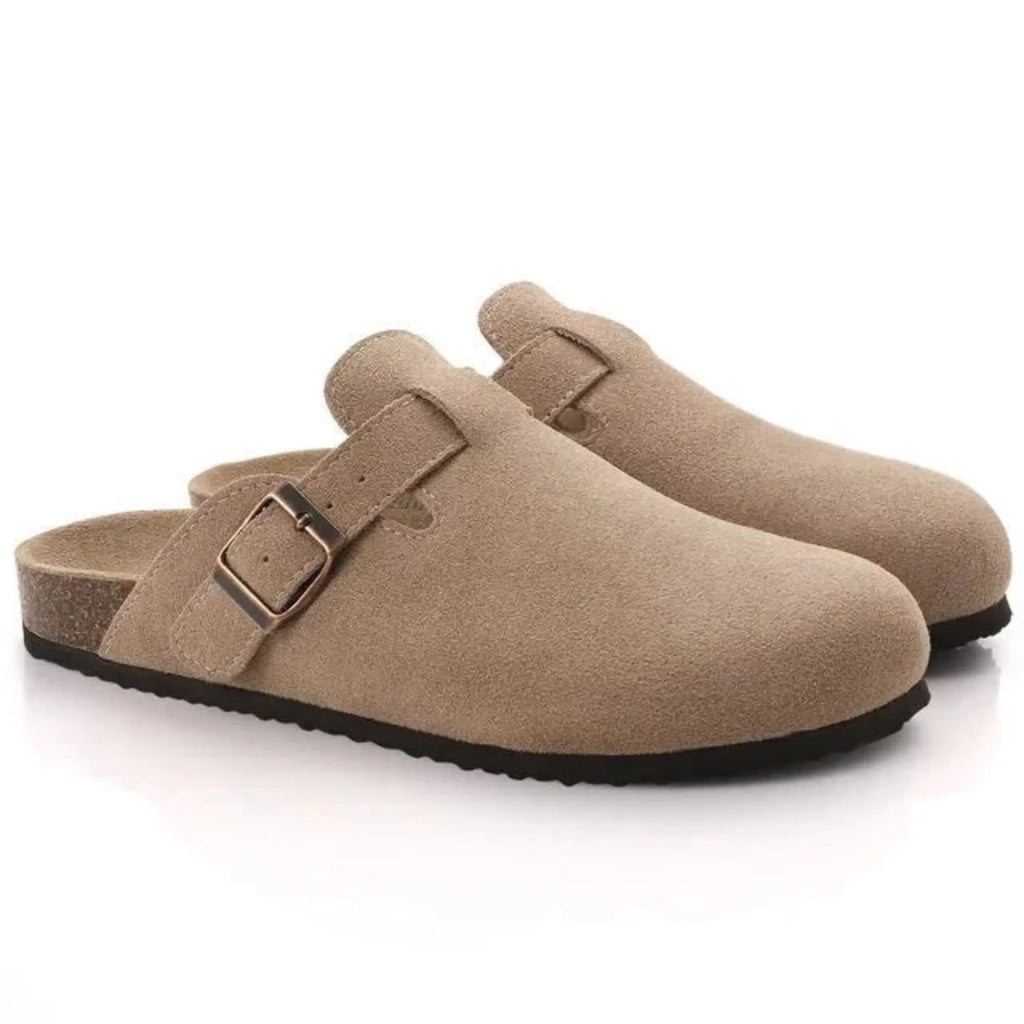MAISON VALÉRIE | Sabots mule minimalistes à boucle pour hommes
