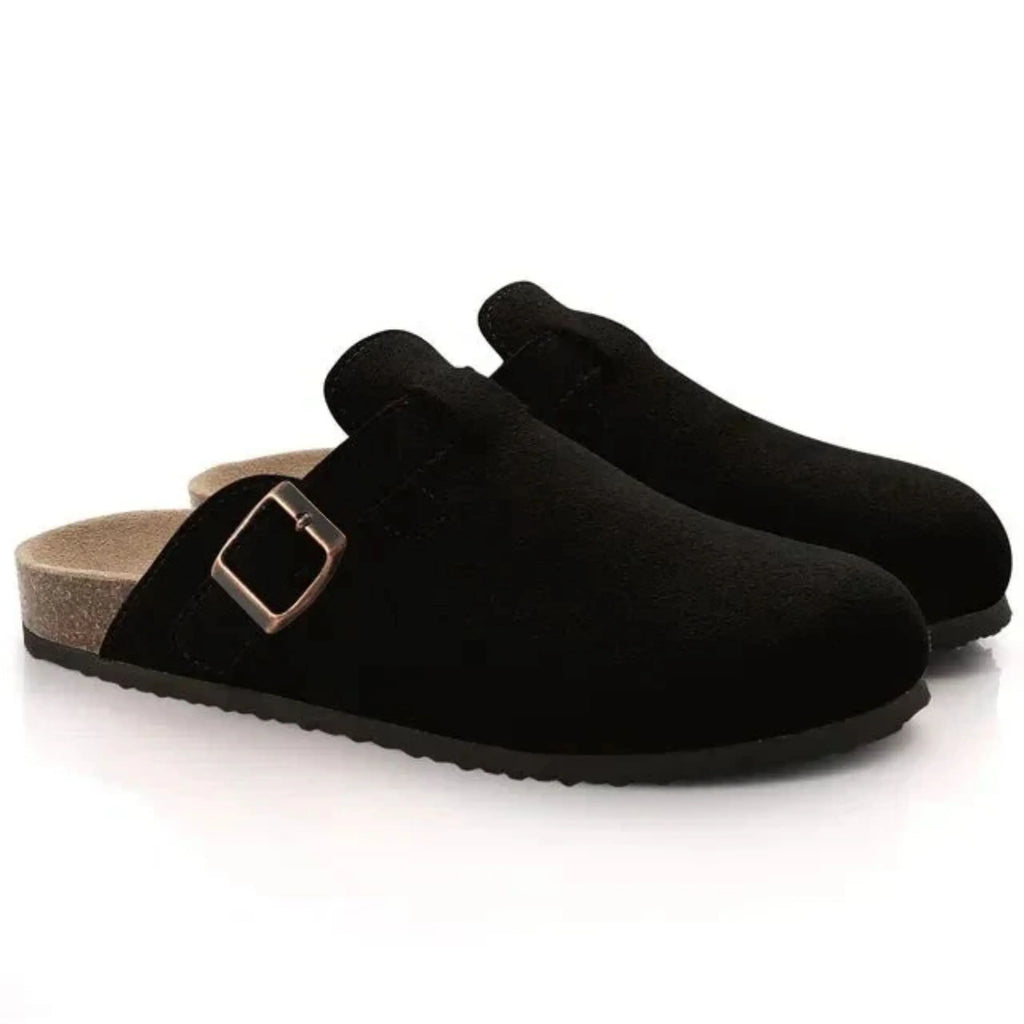 MAISON VALÉRIE | Sabots mule minimalistes à boucle pour hommes