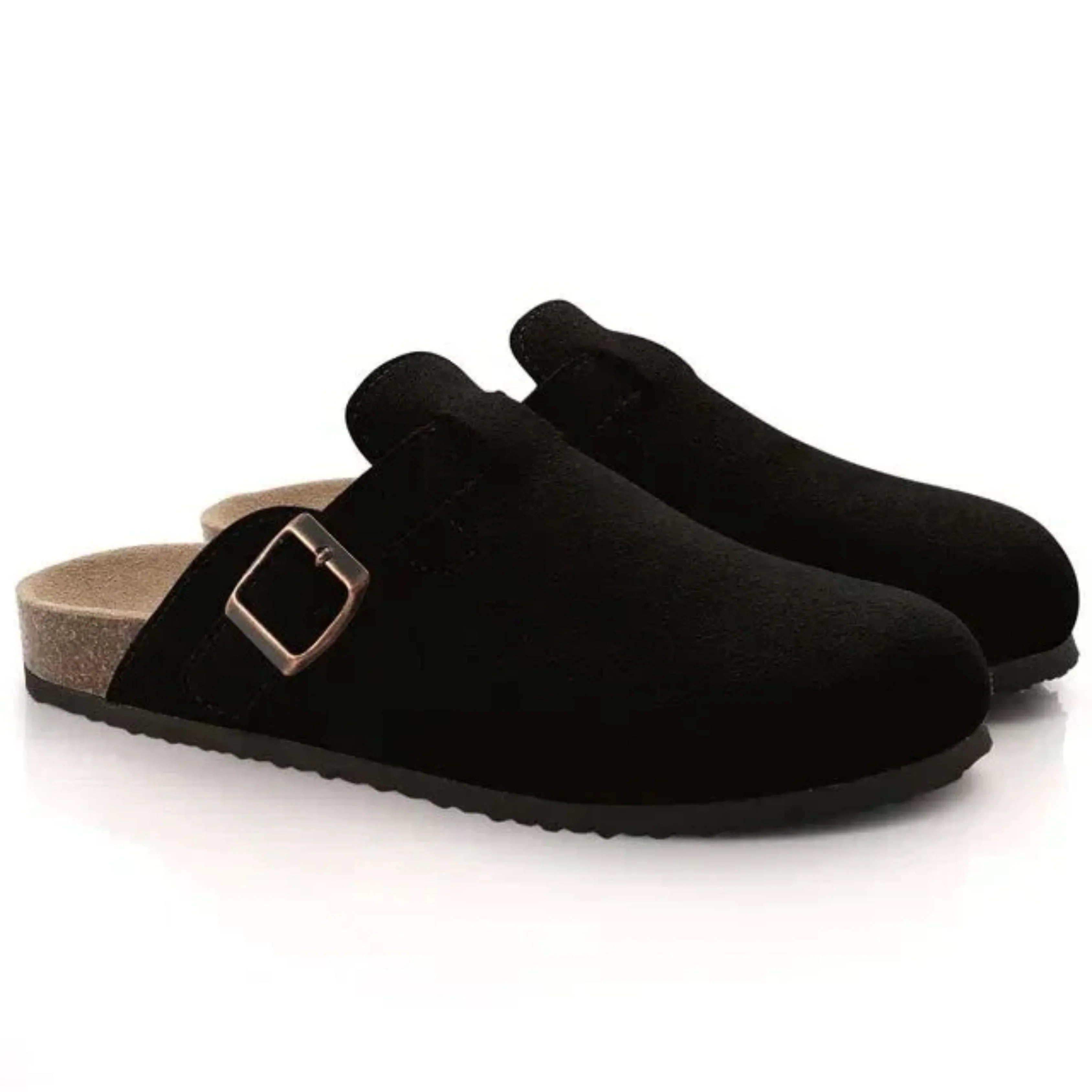 MAISON VALÉRIE | Sabots mule minimalistes à boucle pour hommes