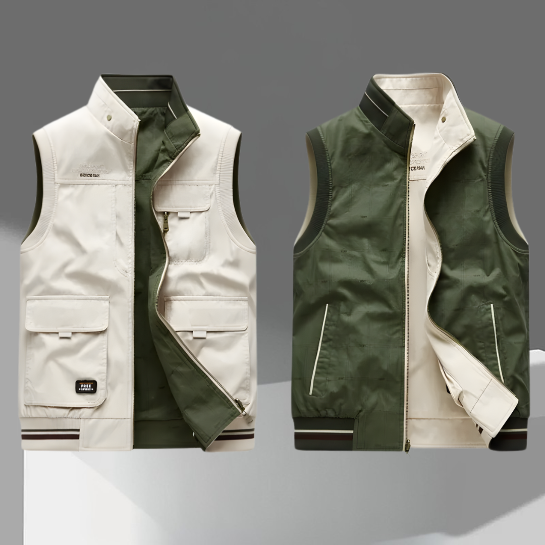 MAISON VALÉRIE | Gilet utilitaire pour homme