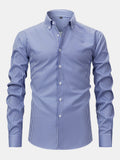 MAISON VALÉRIE | Chemise à manches longues à rayures avec boutons & pantalons slim fit à jambes affinées