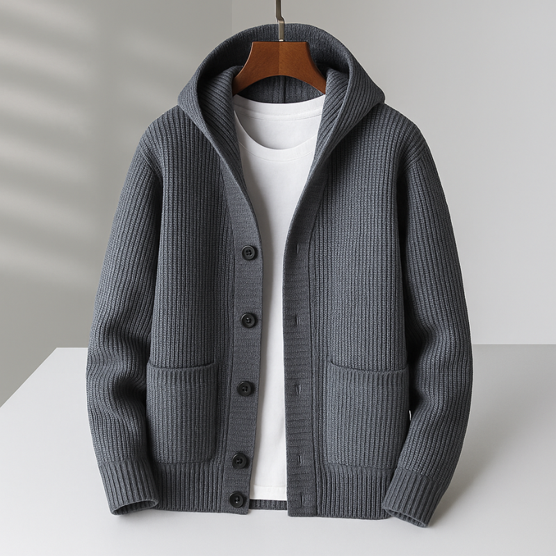 MAISON VALÉRIE | Gilet à capuche pour hommes