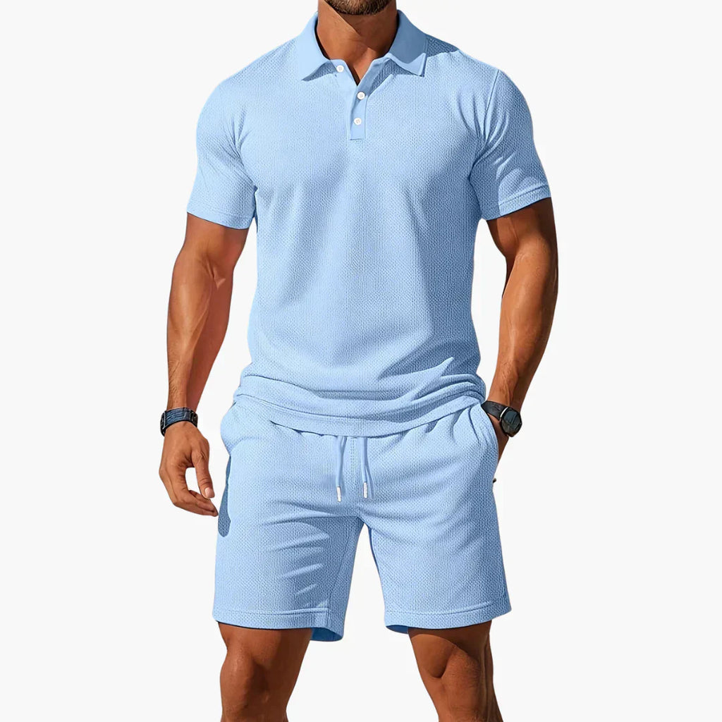 MAISON VALÉRIE | Ensemble polo pour hommes