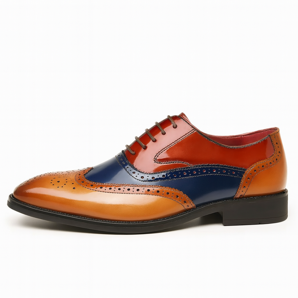 MAISON VALÉRIE | Chaussures brogues classiques pour hommes