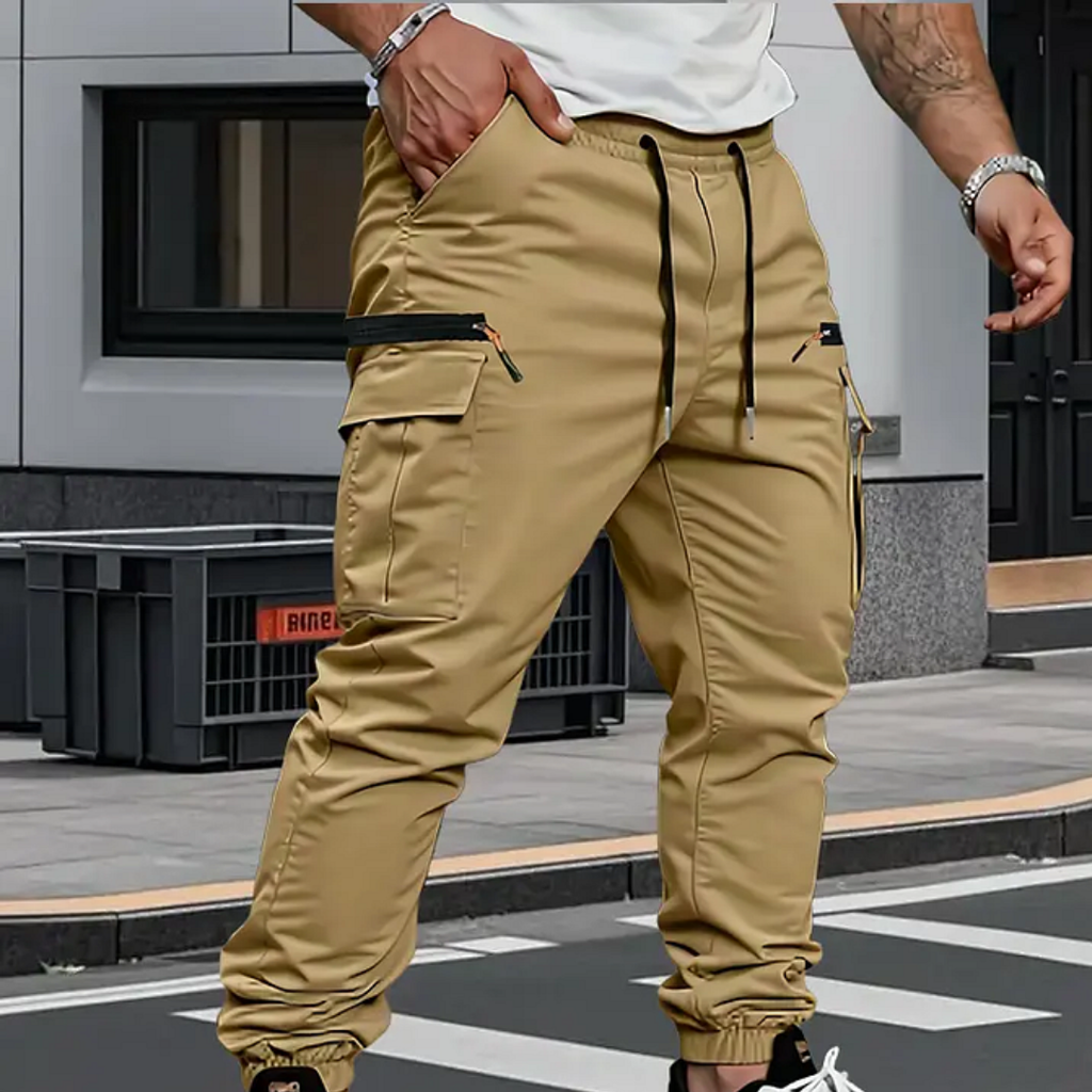 MAISON VALÉRIE | Pantalon jogger utilitaire pour hommes