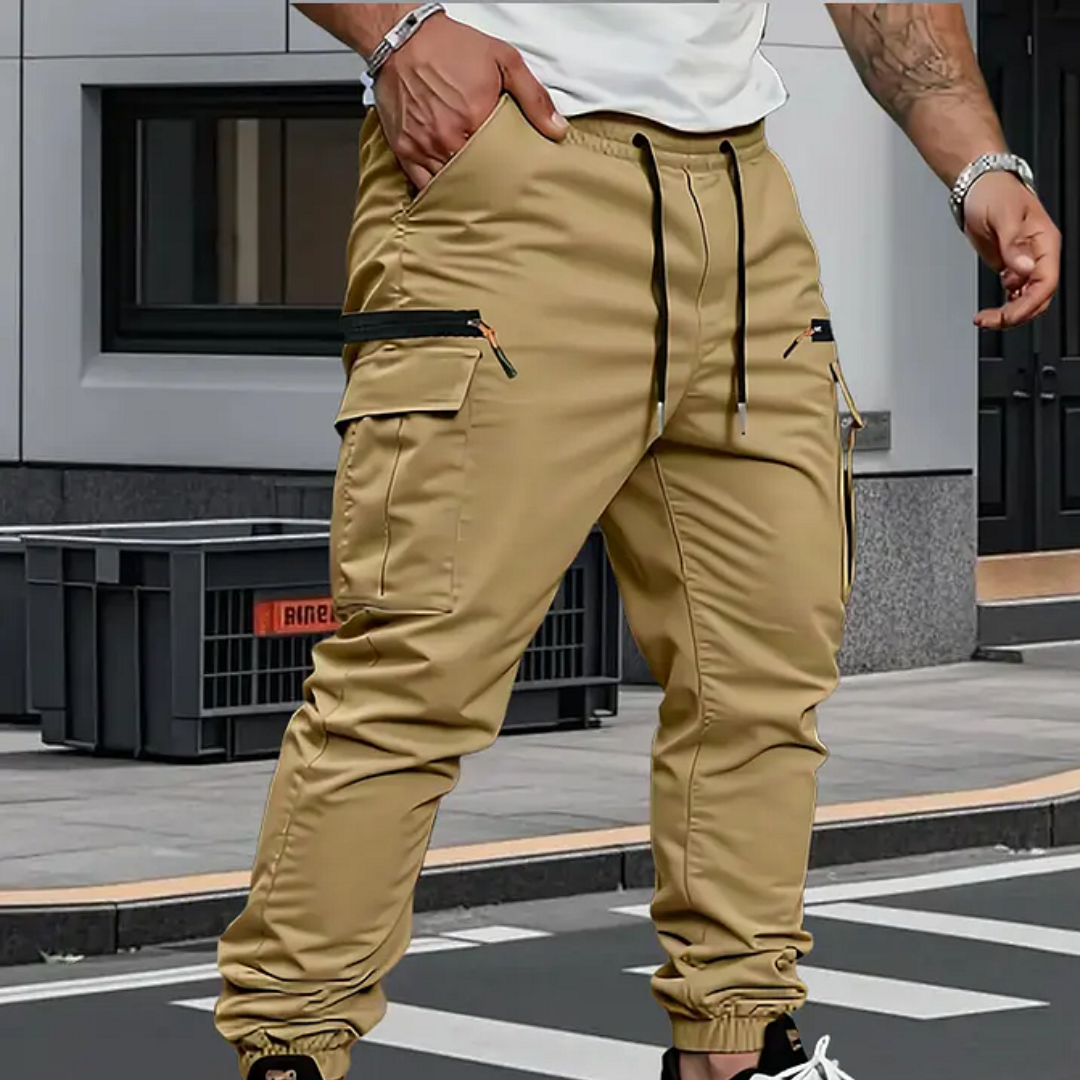 MAISON VALÉRIE | Pantalon jogger utilitaire pour hommes