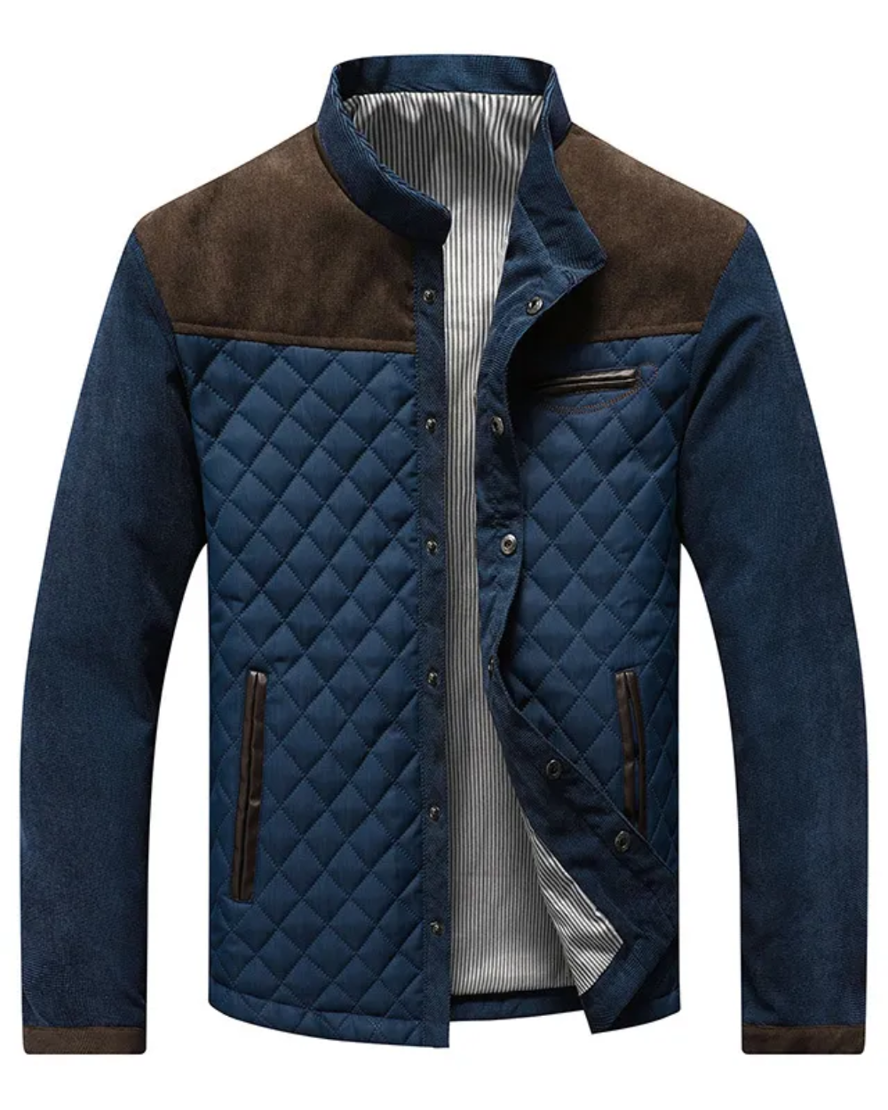 MAISON VALÉRIE | Veste hybride quiltée pour hommes