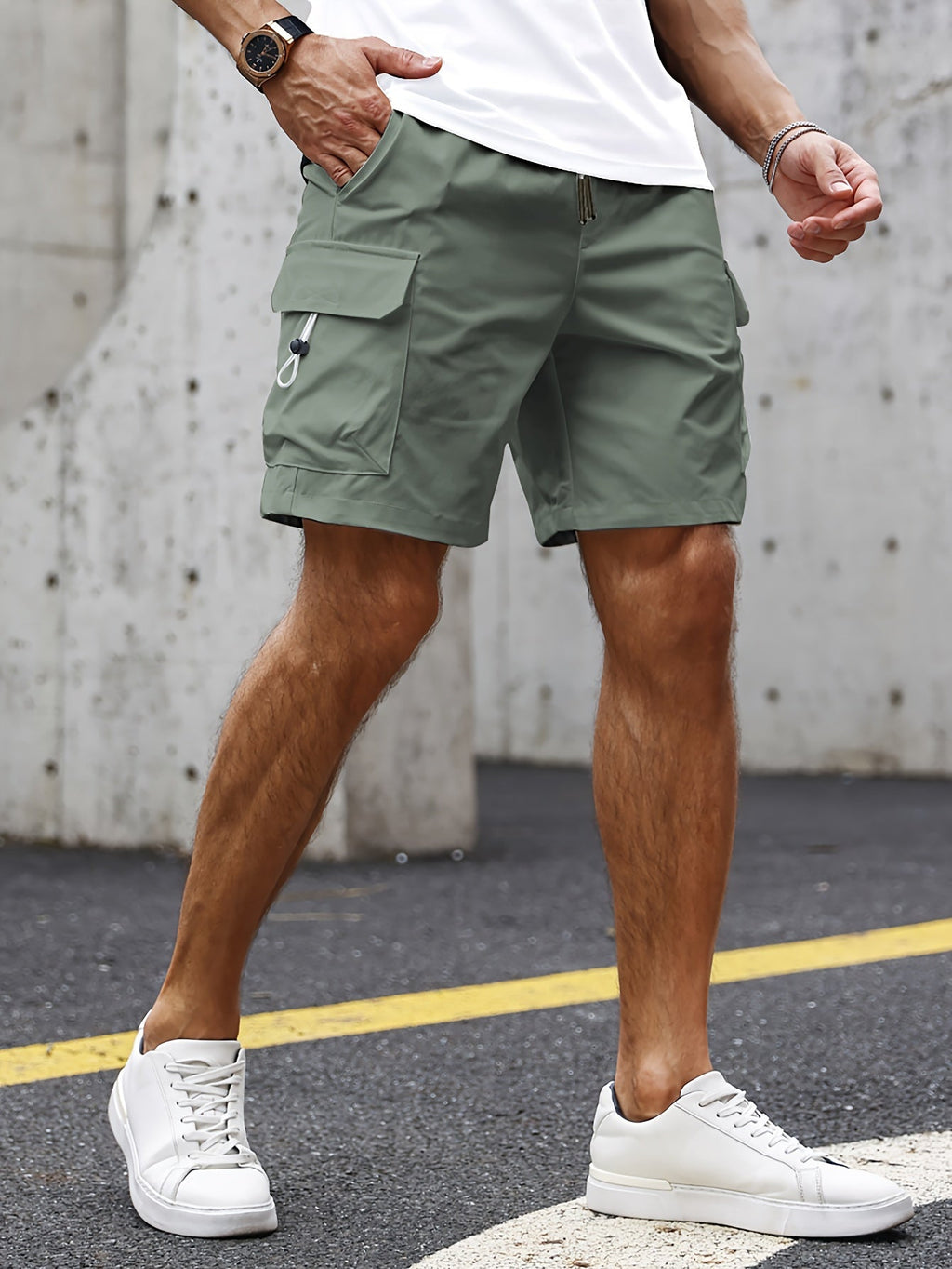 MAISON VALÉRIE | Shorts cargo pour homme
