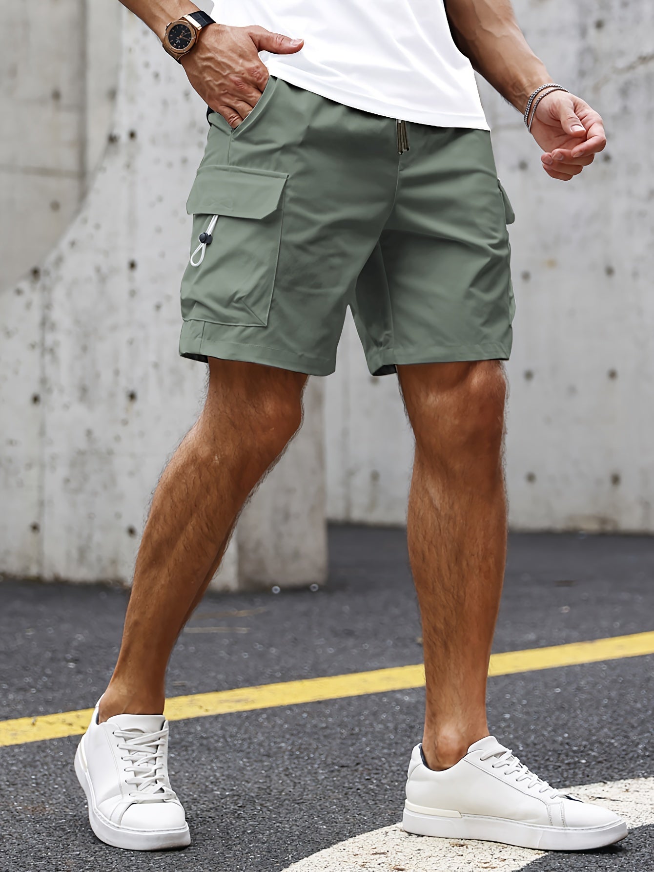 MAISON VALÉRIE | Shorts cargo pour homme