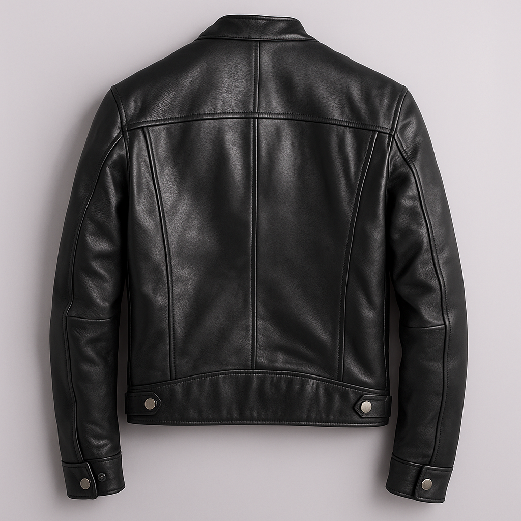 MAISON VALÉRIE | Veste moto minimaliste pour hommes