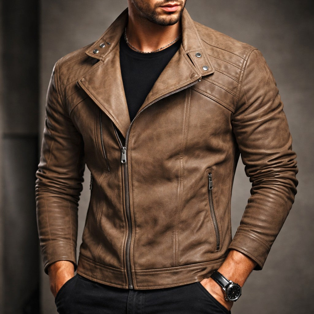 MAISON VALÉRIE | Veste de moto pour hommes