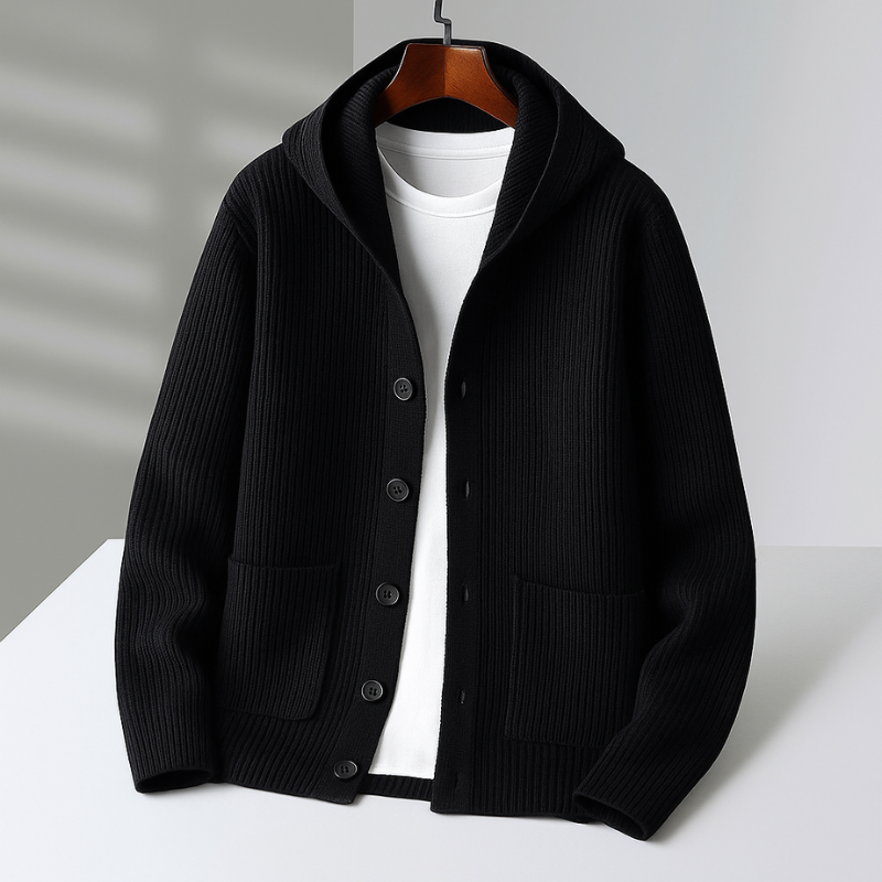 MAISON VALÉRIE | Gilet à capuche pour hommes
