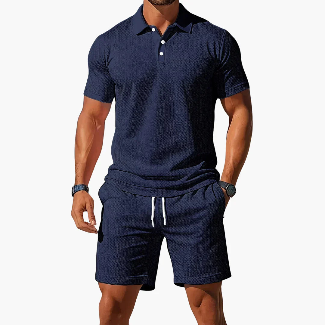 MAISON VALÉRIE | Ensemble polo pour hommes