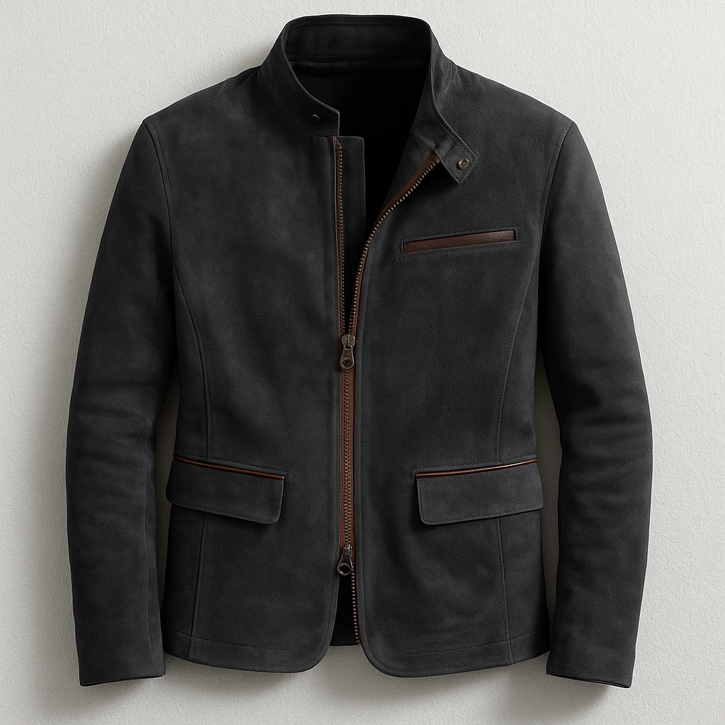 MAISON VALÉRIE | Veste field en suédine pour homme