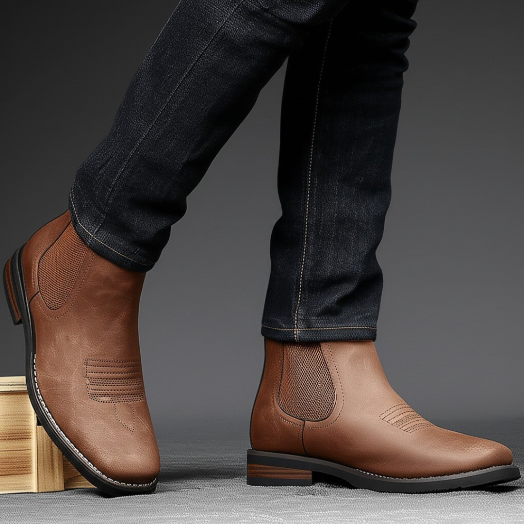 MAISON VALÉRIE | Bottes à enfiler pour homme