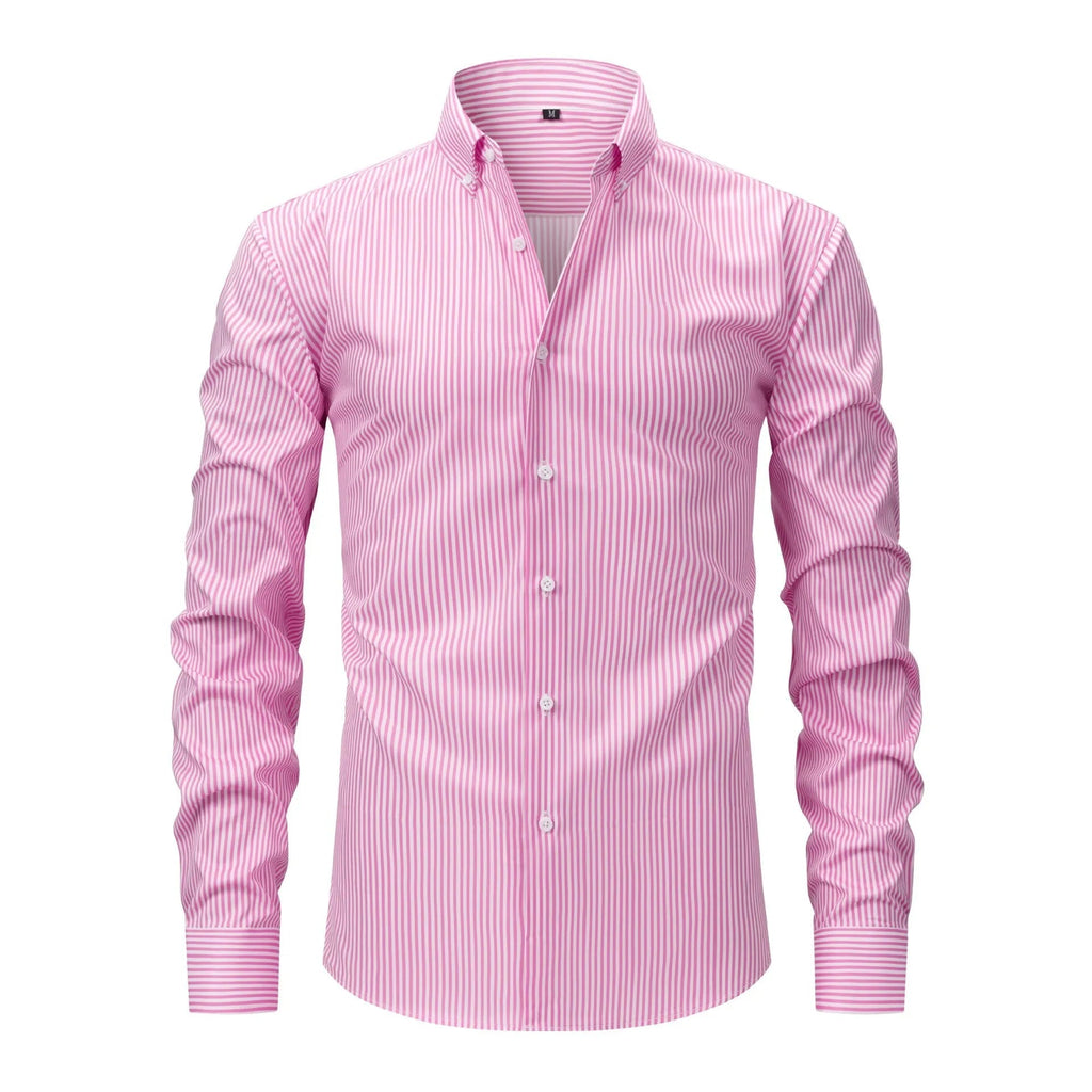 MAISON VALÉRIE | Chemise rayée élégante pour hommes