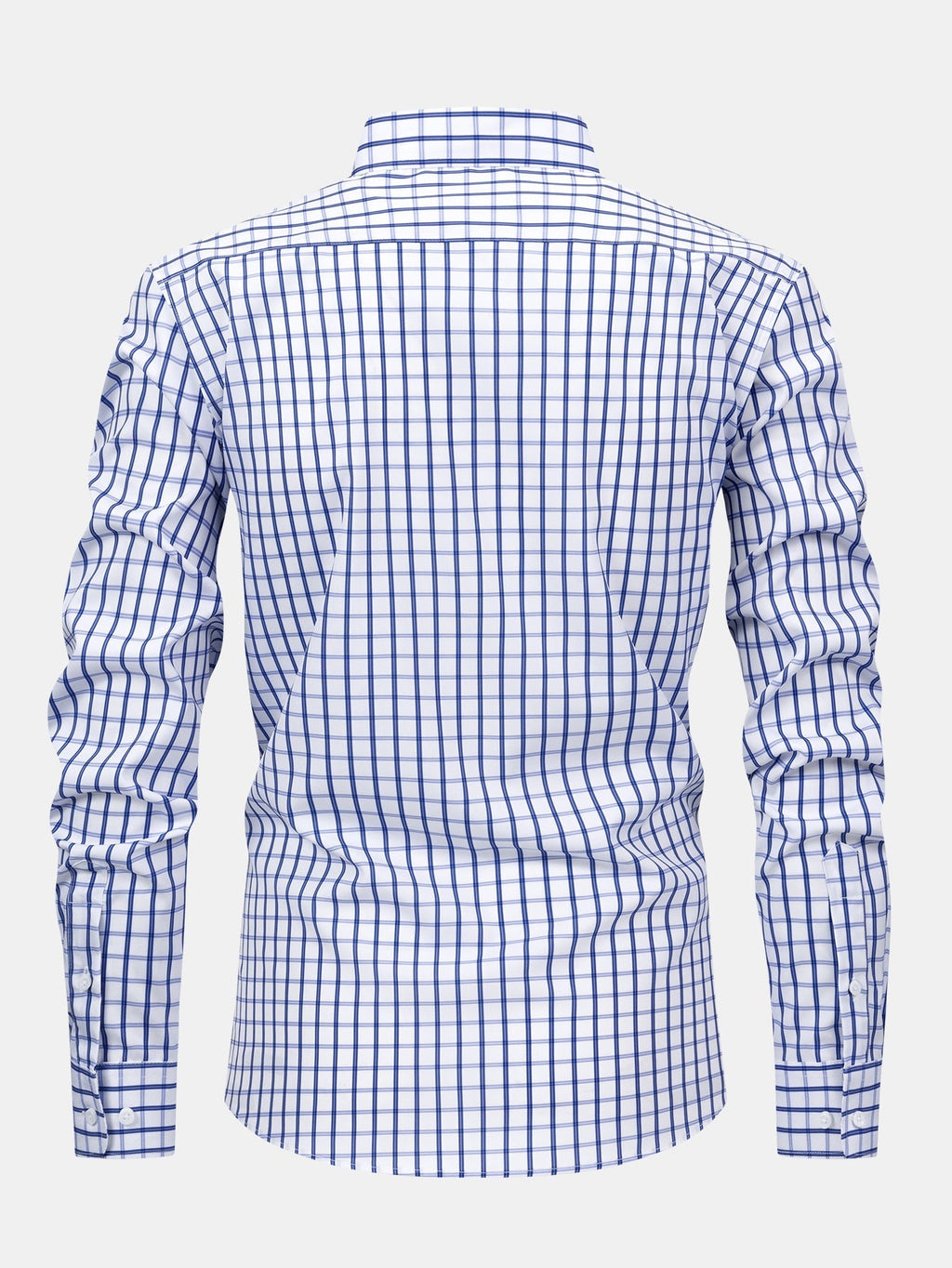 MAISON VALÉRIE | Chemise à manches longues à carreaux avec boutons