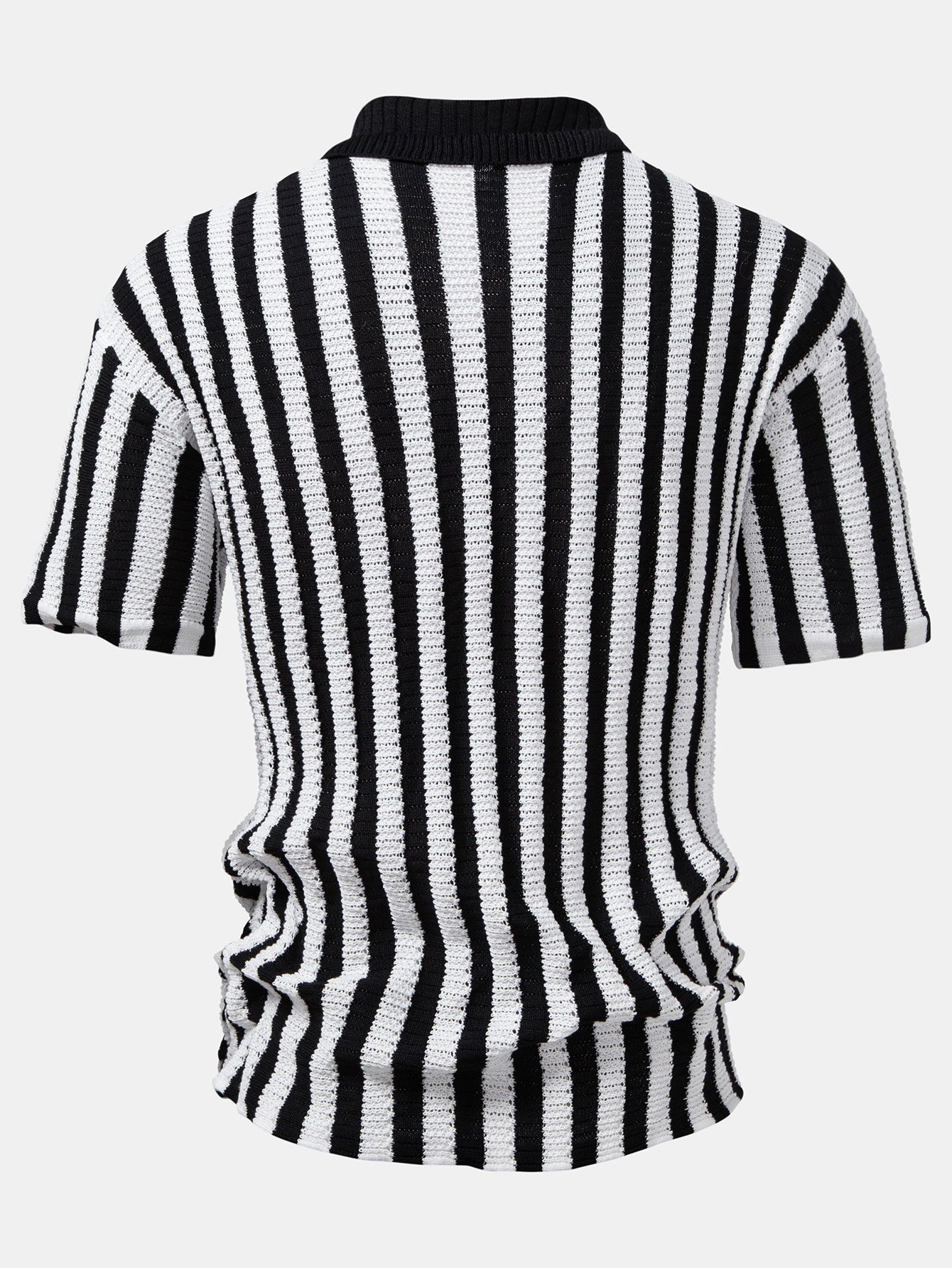 MAISON VALÉRIE | Chemise à rayures avec épaules baissées