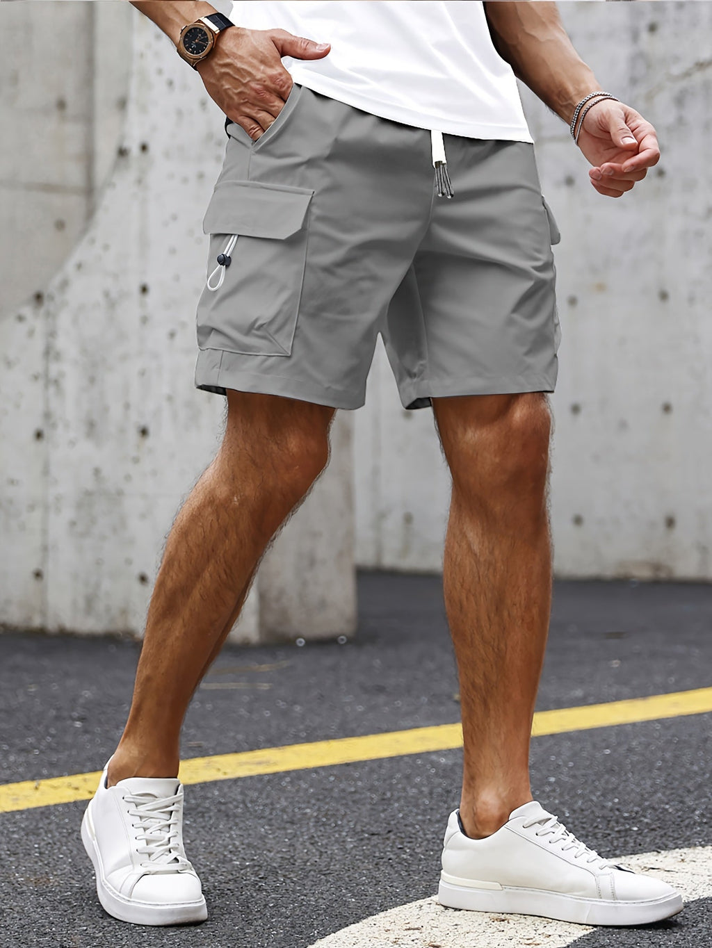 MAISON VALÉRIE | Shorts cargo pour homme