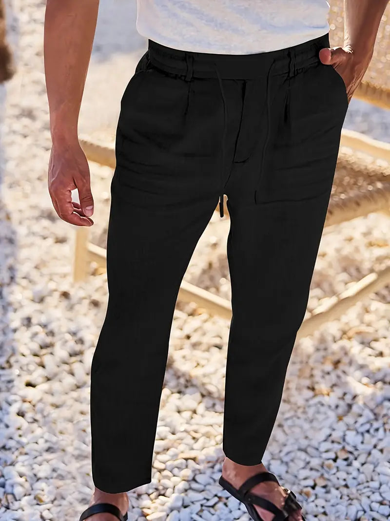 MAISON VALÉRIE | Pantalon minimaliste de tous les jours pour homme