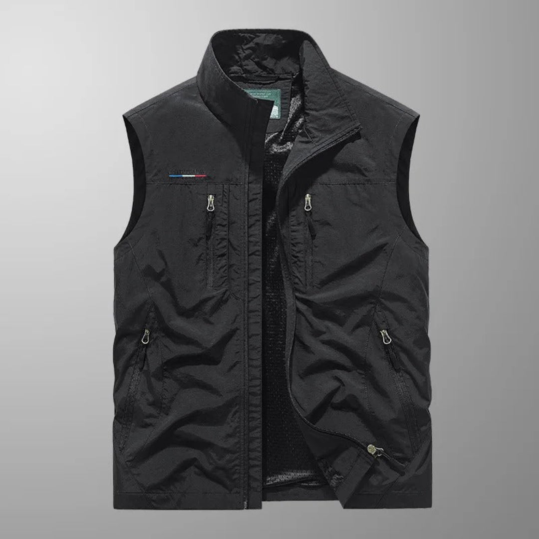 MAISON VALÉRIE | Veste utile zippée pour hommes