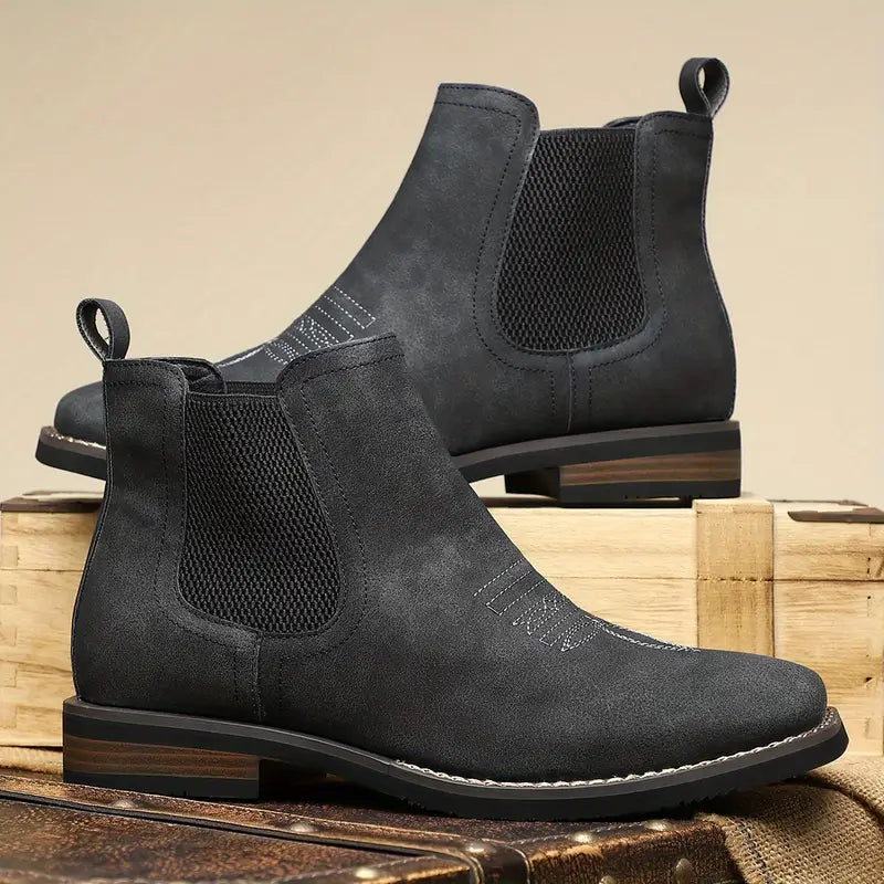 MAISON VALÉRIE | Bottes à enfiler pour homme
