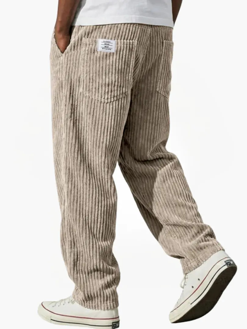 MAISON VALÉRIE | Pantalons en velours côtelé pour hommes