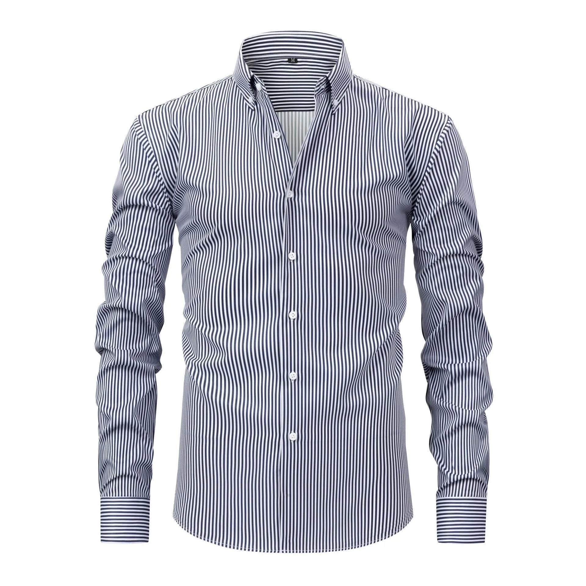 MAISON VALÉRIE | Chemise rayée élégante pour hommes