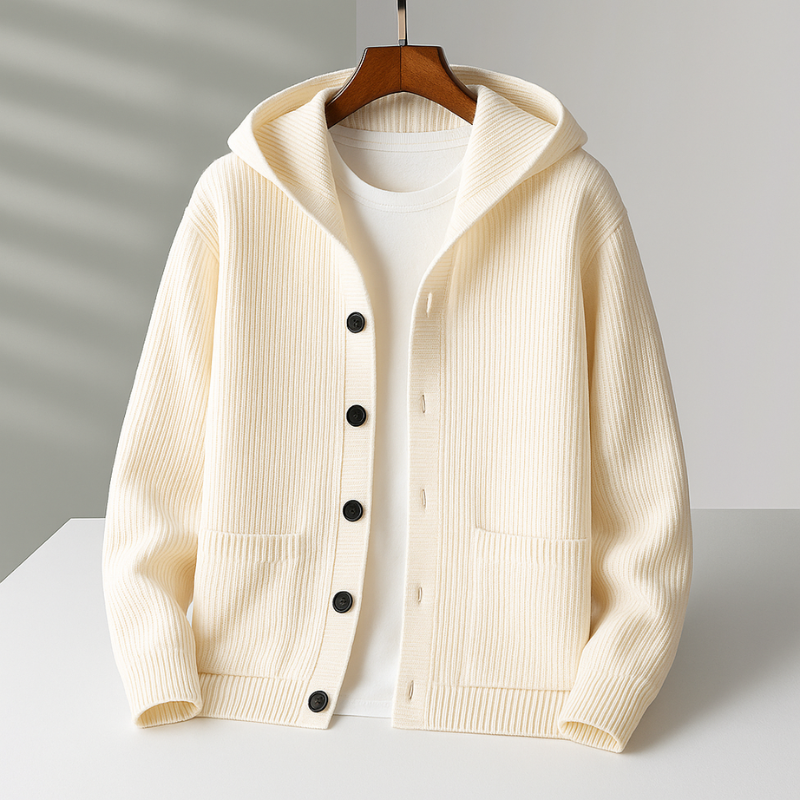 MAISON VALÉRIE | Gilet à capuche pour hommes