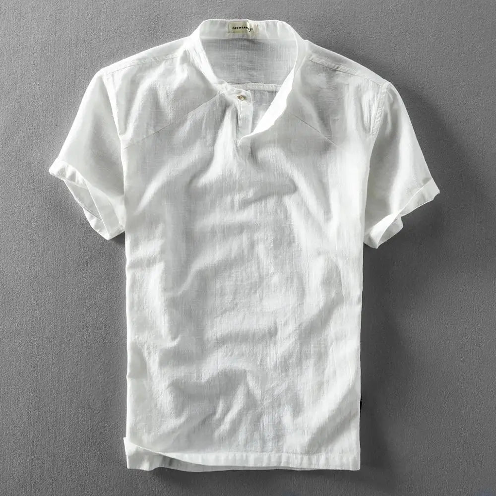 MAISON VALÉRIE | Chemise d'été à manches courtes pour hommes