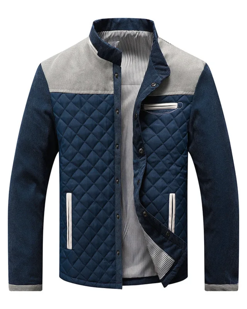 MAISON VALÉRIE | Veste hybride quiltée pour hommes