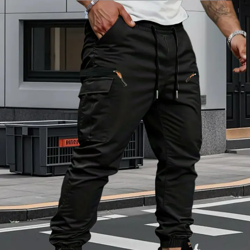 MAISON VALÉRIE | Pantalon jogger utilitaire pour hommes