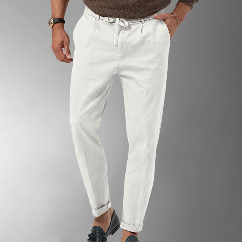 MAISON VALÉRIE | Amalfi | pantalons d'été en lin