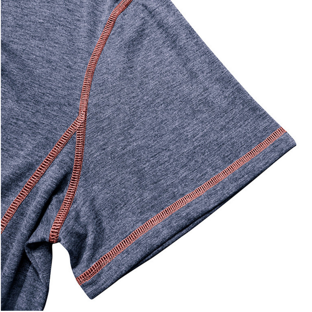 MAISON VALÉRIE | T-shirt henley pour hommes
