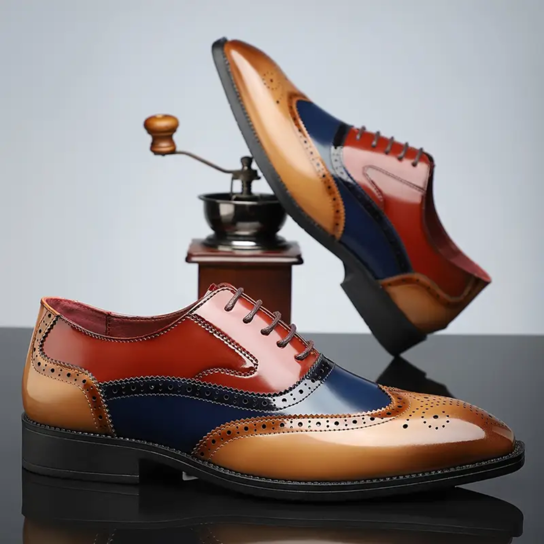 MAISON VALÉRIE | Chaussures brogues classiques pour hommes