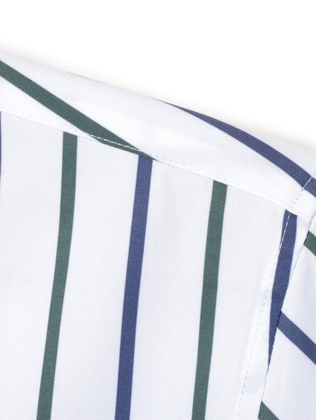 MAISON VALÉRIE | Chemise à manches longues à rayures avec boutons