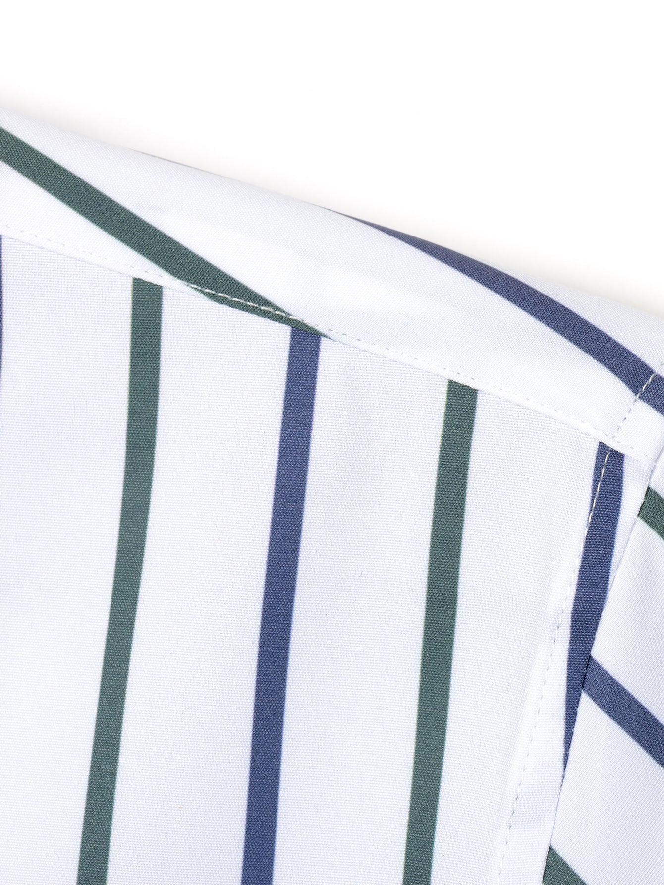 MAISON VALÉRIE | Chemise à manches longues à rayures avec boutons