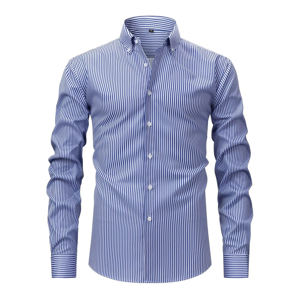 MAISON VALÉRIE | Chemise rayée élégante pour hommes