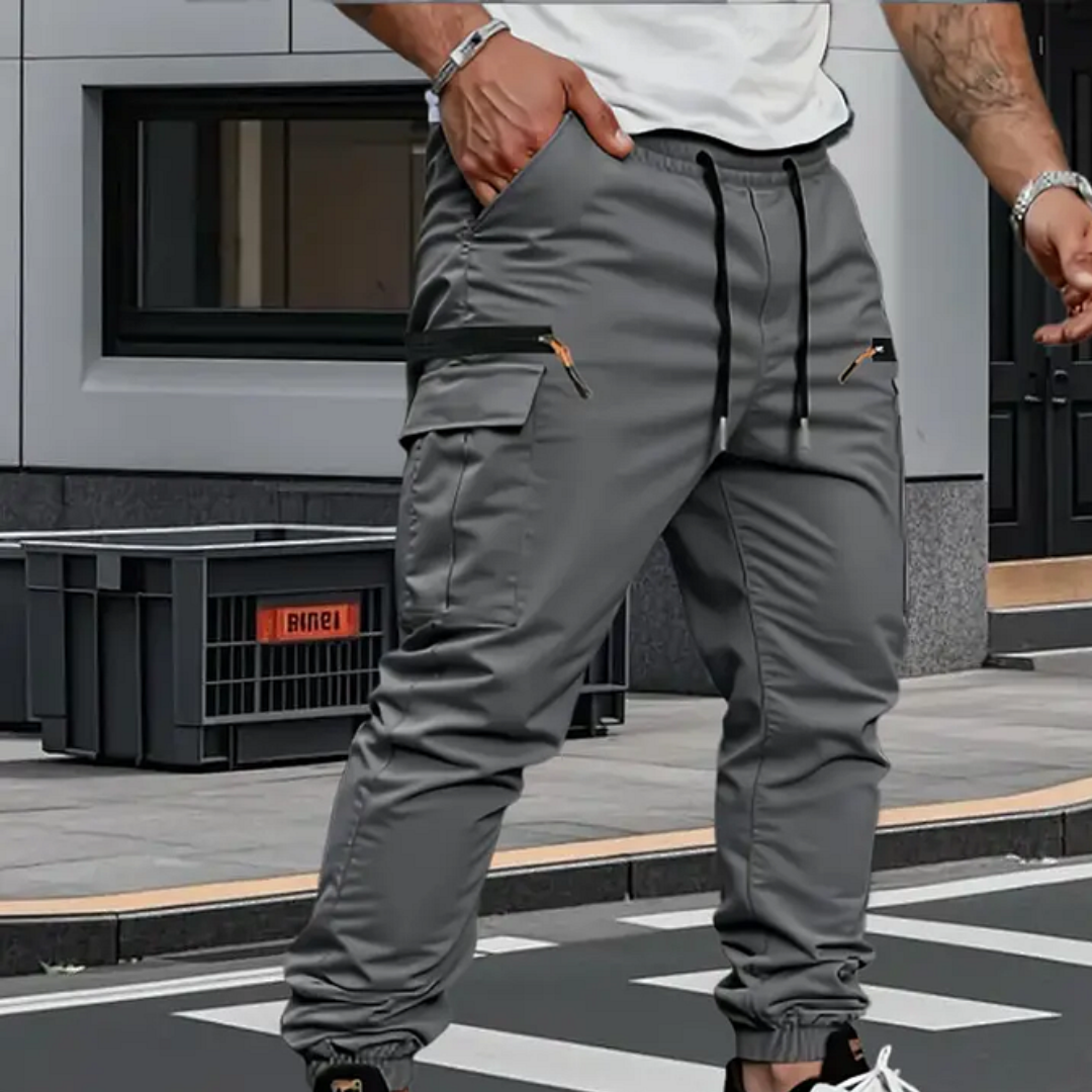 MAISON VALÉRIE | Pantalon jogger utilitaire pour hommes
