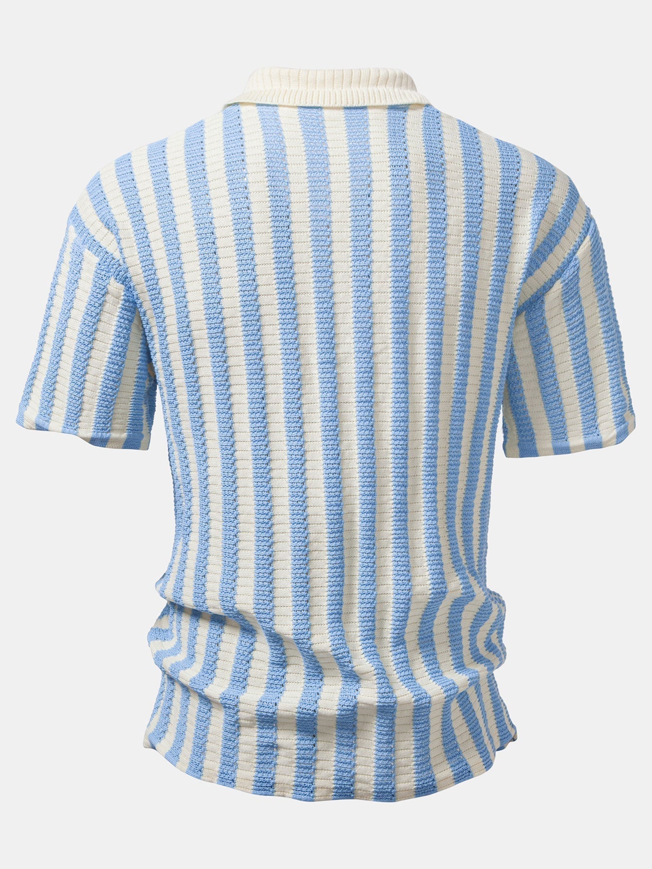 MAISON VALÉRIE | Chemise à rayures avec épaules baissées