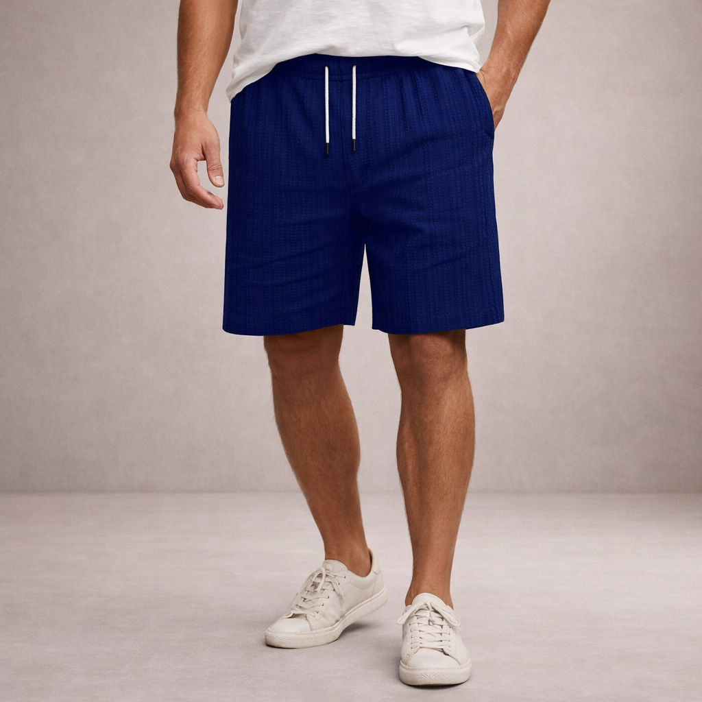 MAISON VALÉRIE | Shorts d'été en lin pour hommes